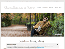 Tablet Screenshot of gonzalezdelatorre.com